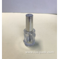 Empty Transparent Glass Nail Polish Bottle With Cap